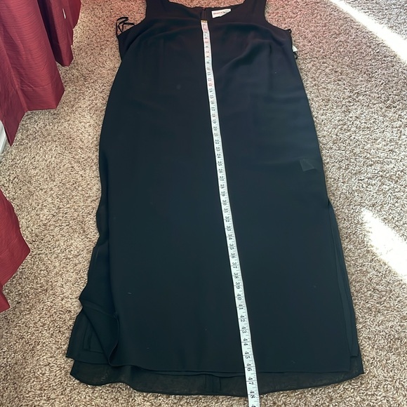 Danny & Nicole vintage black dress, 2 piece set, new, size 18w - Picture 7 of 9
